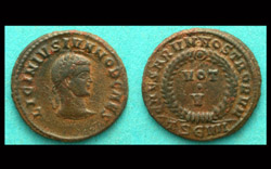 Licinius II, Thessalonica, Five Year Votive Issue, Rare 3!